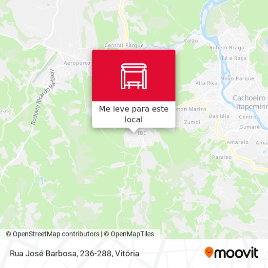 Rua José Barbosa, 236-288 mapa