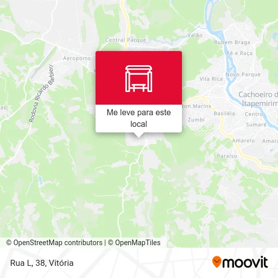 Rua L, 38 mapa