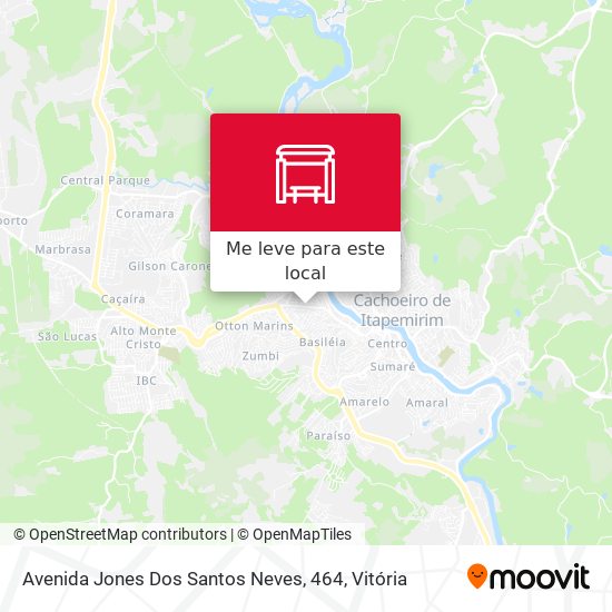 Avenida Jones Dos Santos Neves, 464 mapa