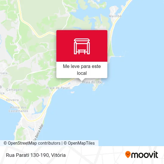 Rua Parati 130-190 mapa