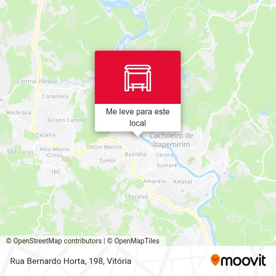 Rua Bernardo Horta, 198 mapa