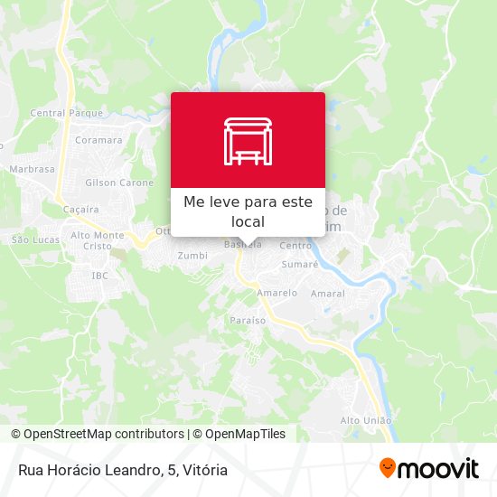 Rua Horácio Leandro, 5 mapa