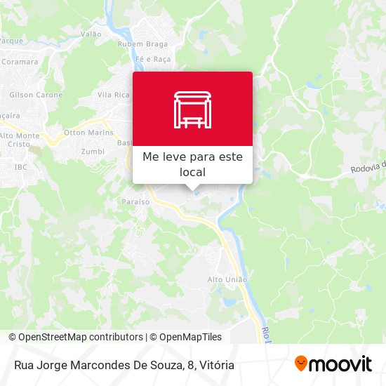 Rua Jorge Marcondes De Souza, 8 mapa