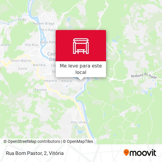 Rua Bom Pastor, 2 mapa