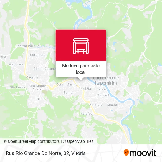 Rua Rio Grande Do Norte, 02 mapa