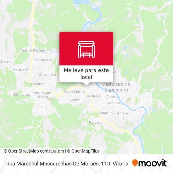 Rua Marechal Mascarenhas De Moraes, 110 mapa