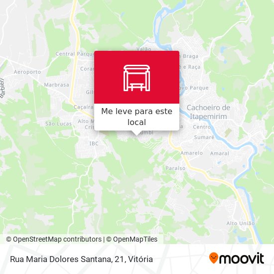 Rua Maria Dolores Santana, 21 mapa