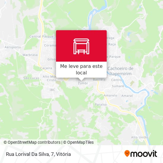 Rua Lorival Da Silva, 7 mapa