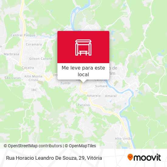 Rua Horacio Leandro De Souza, 29 mapa