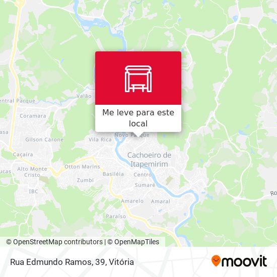 Rua Edmundo Ramos, 39 mapa