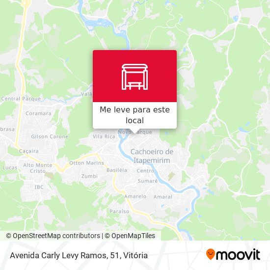 Avenida Carly Levy Ramos, 51 mapa