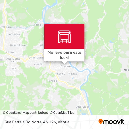 Rua Estrela Do Norte, 46-126 mapa