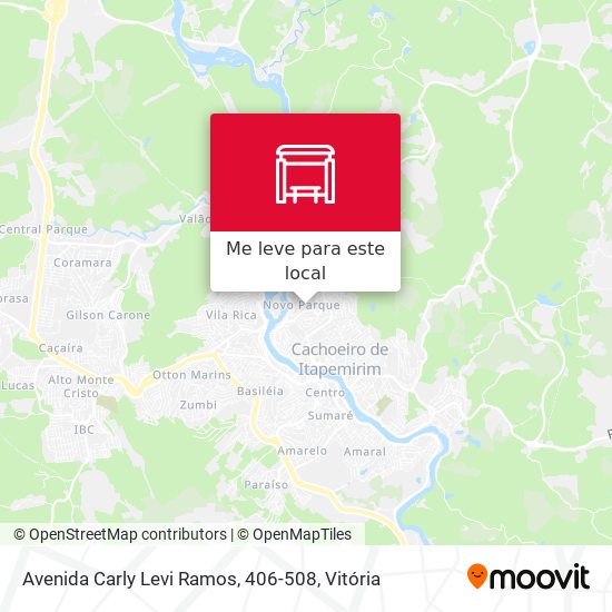 Avenida Carly Levi Ramos, 406-508 mapa