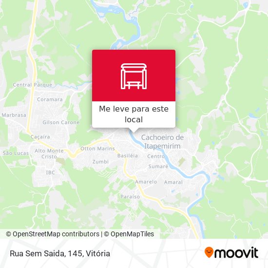 Rua Sem Saida, 145 mapa