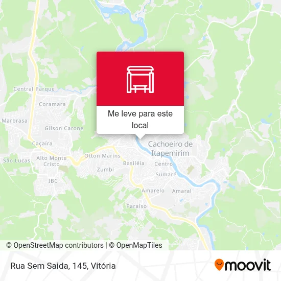 Rua Sem Saida, 145 mapa