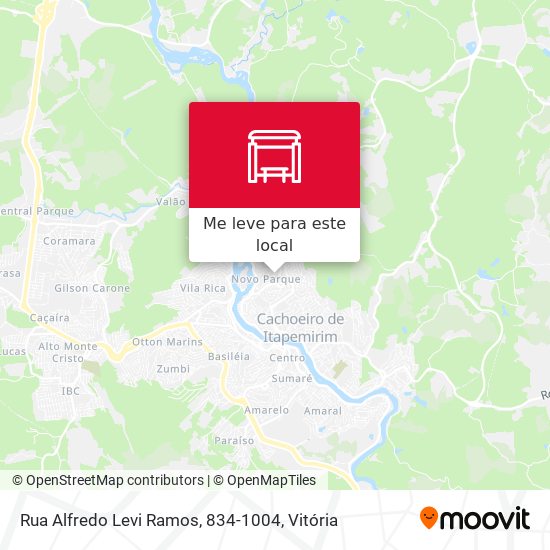 Rua Alfredo Levi Ramos, 834-1004 mapa