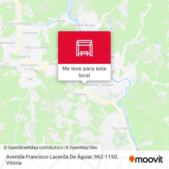 Avenida Francisco Lacerda De Águiar, 962-1150 mapa