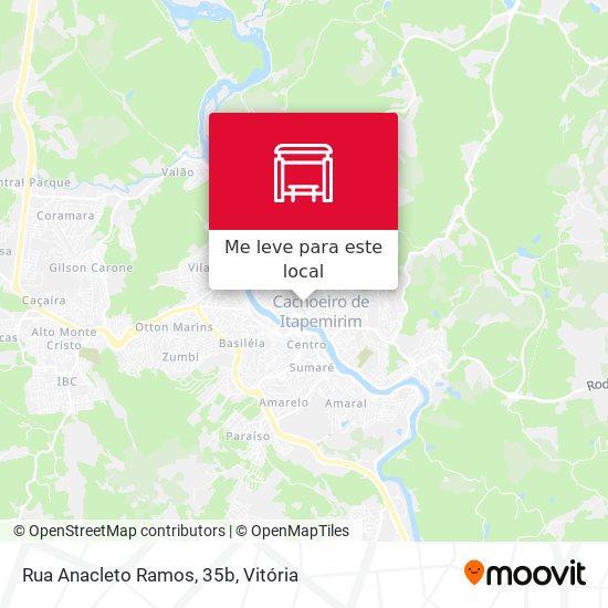 Rua Anacleto Ramos, 35b mapa