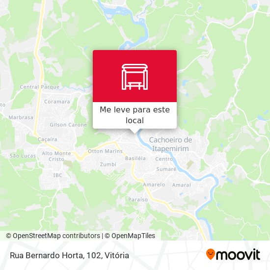 Rua Bernardo Horta, 102 mapa