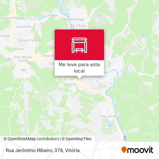 Rua Jerônimo Ribeiro, 378 mapa