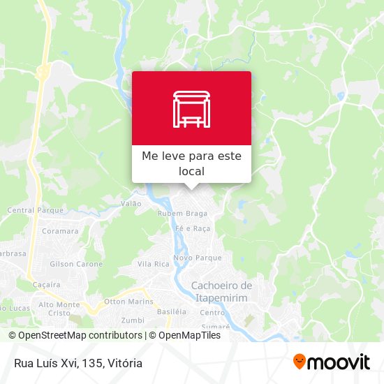 Rua Luís Xvi, 135 mapa