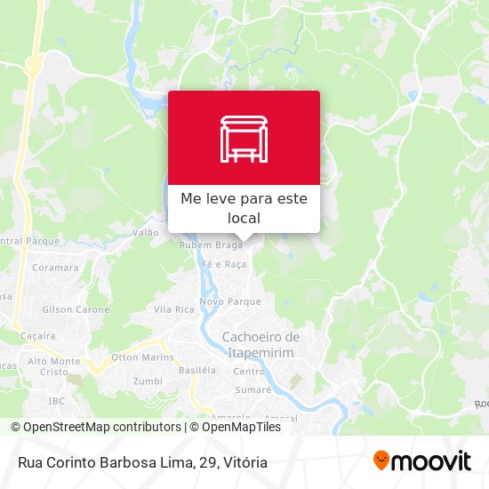 Rua Corinto Barbosa Lima, 29 mapa