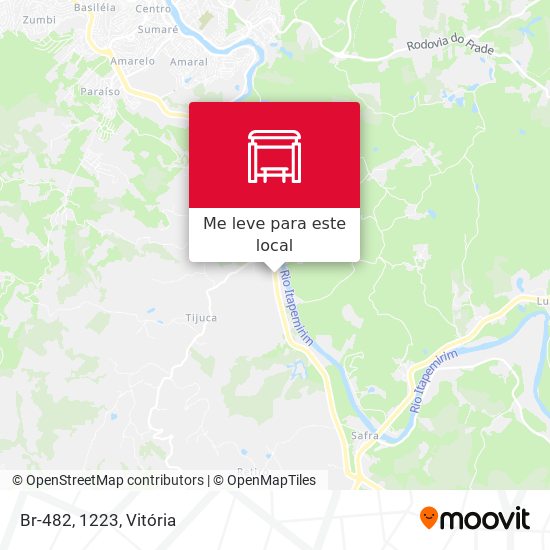 Br-482, 1223 mapa