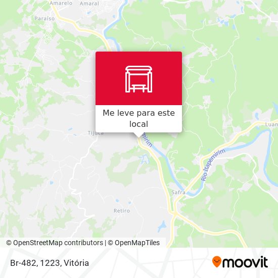 Br-482, 1223 mapa