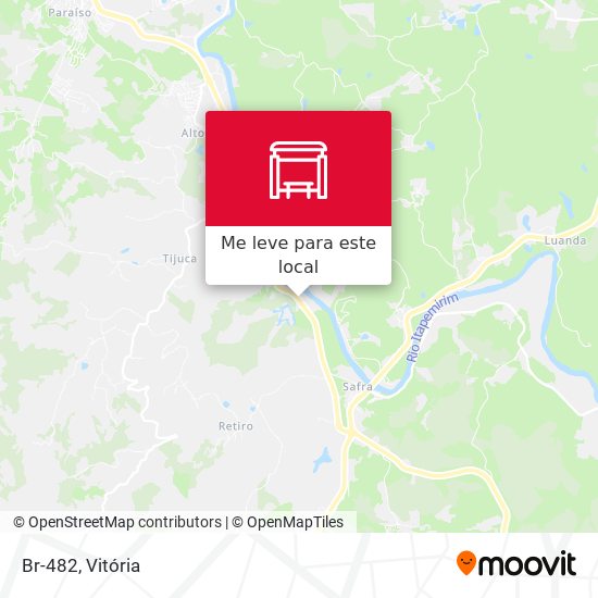 Br-482 mapa