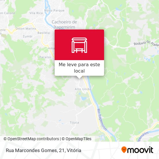 Rua Marcondes Gomes, 21 mapa