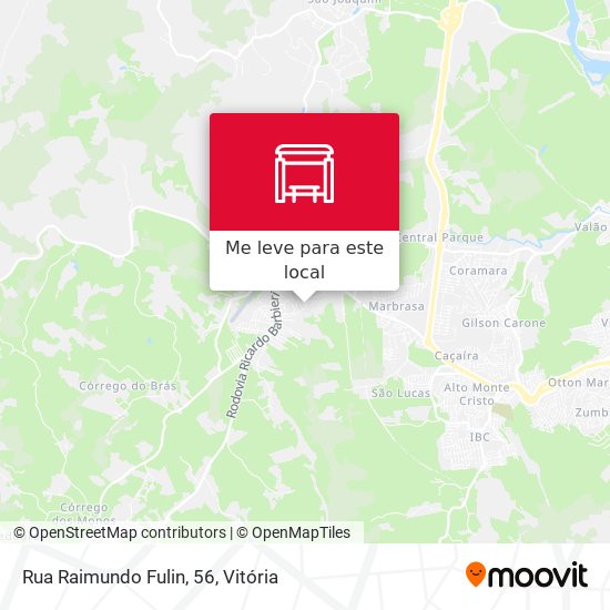 Rua Raimundo Fulin, 56 mapa