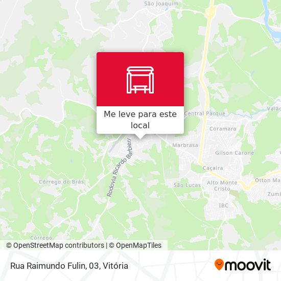 Rua Raimundo Fulin, 03 mapa
