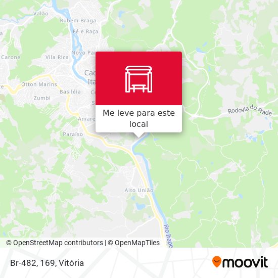 Br-482, 169 mapa