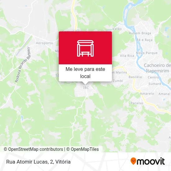 Rua Atomir Lucas, 2 mapa