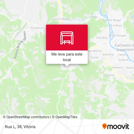 Rua L, 38 mapa