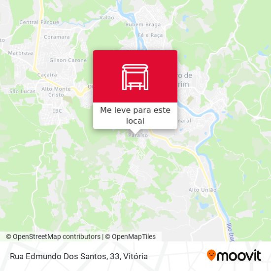 Rua Edmundo Dos Santos, 33 mapa