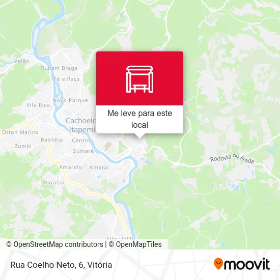 Rua Coelho Neto, 6 mapa