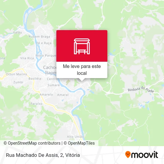 Rua Machado De Assis, 2 mapa