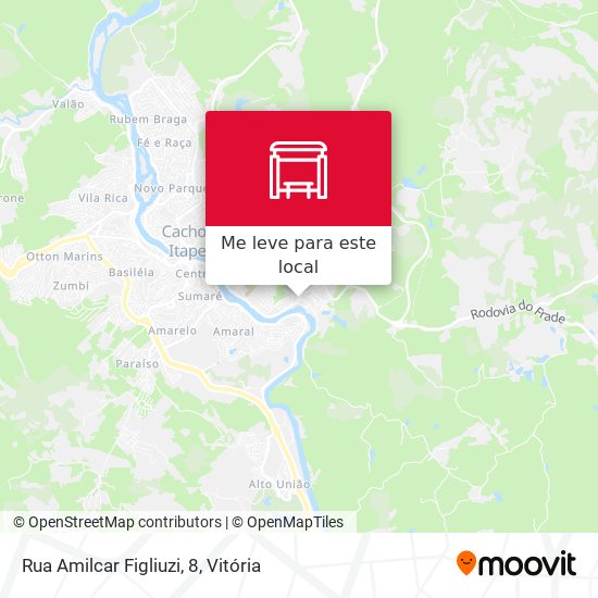 Rua Amilcar Figliuzi, 8 mapa