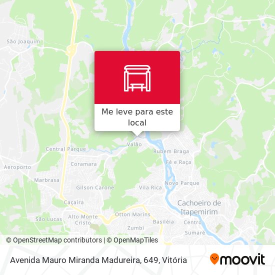 Avenida Mauro Miranda Madureira, 649 mapa