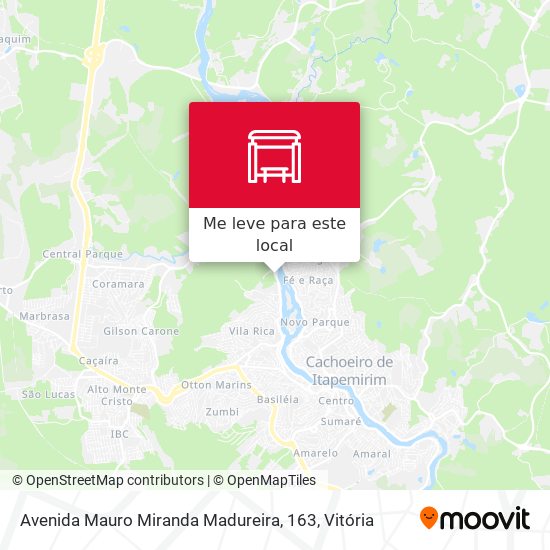 Avenida Mauro Miranda Madureira, 163 mapa