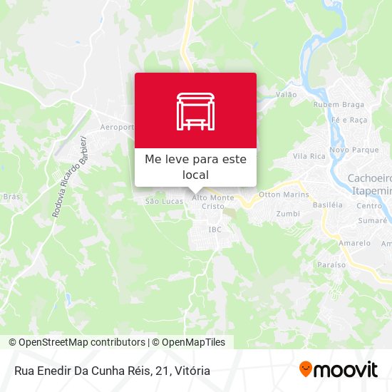 Rua Enedir Da Cunha Réis, 21 mapa
