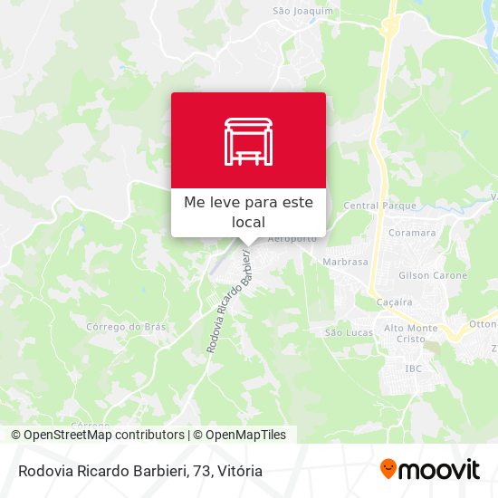 Rodovia Ricardo Barbieri, 73 mapa