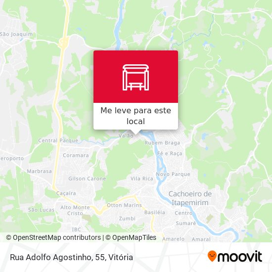 Rua Adolfo Agostinho, 55 mapa