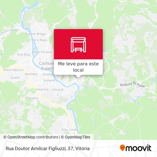 Rua Doutor Amilcar Figliuzzi, 37 mapa
