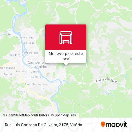 Rua Luís Gonzaga De Oliveira, 2175 mapa