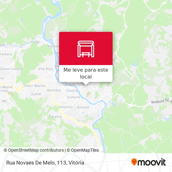 Rua Novaes De Melo, 113 mapa