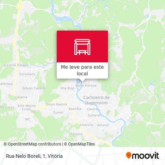 Rua Nelo Boreli, 1 mapa