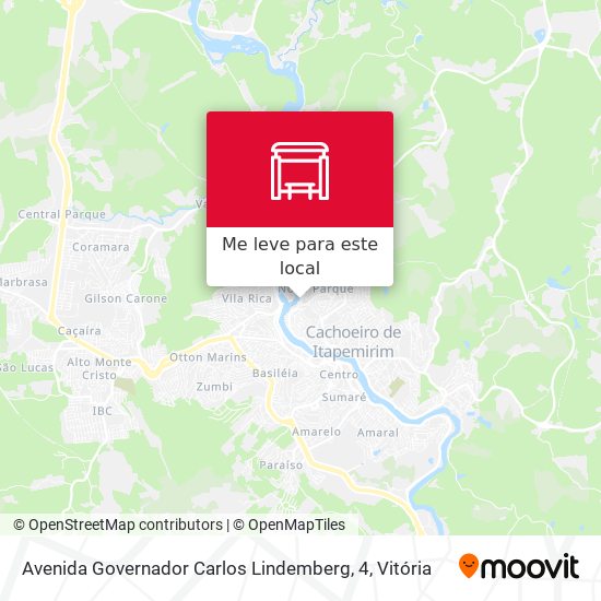 Avenida Governador Carlos Lindemberg, 4 mapa