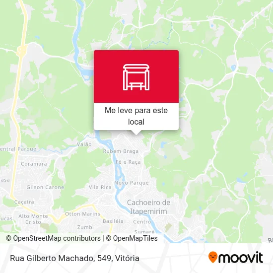 Rua Gilberto Machado, 549 mapa